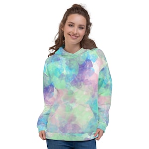Pastel Watercolor Hoodie
