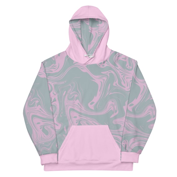 Pink marble hoodie clearance