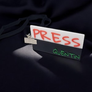 Hello Neighbor 2-Press Badge-3D Printed-Fan Inspired Game Prop