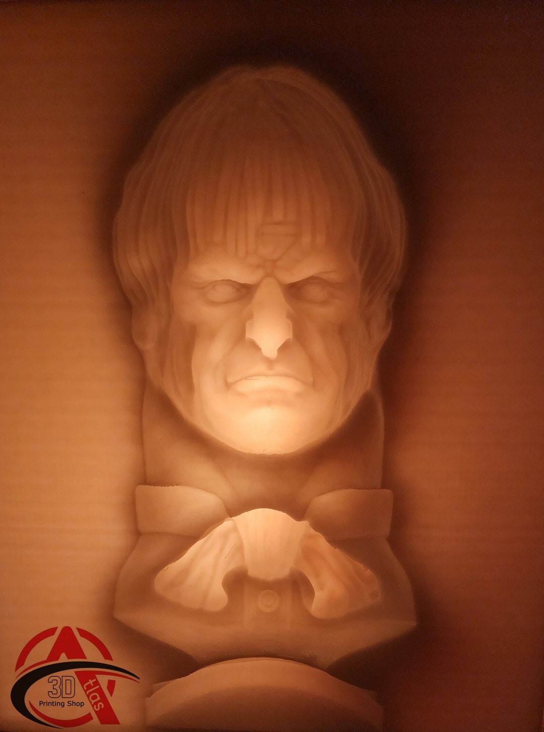 Haunted Mansion Illusion Bust Staring Bust 3D Printed Uncle Lucius Fan