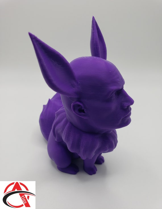Eevee Pokemon Miniature Cute Kawaii 3D model 3D printable