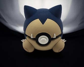Pokémon-Poké Ball-Pokémon Character Snorlax- 3D Printed-Collectible