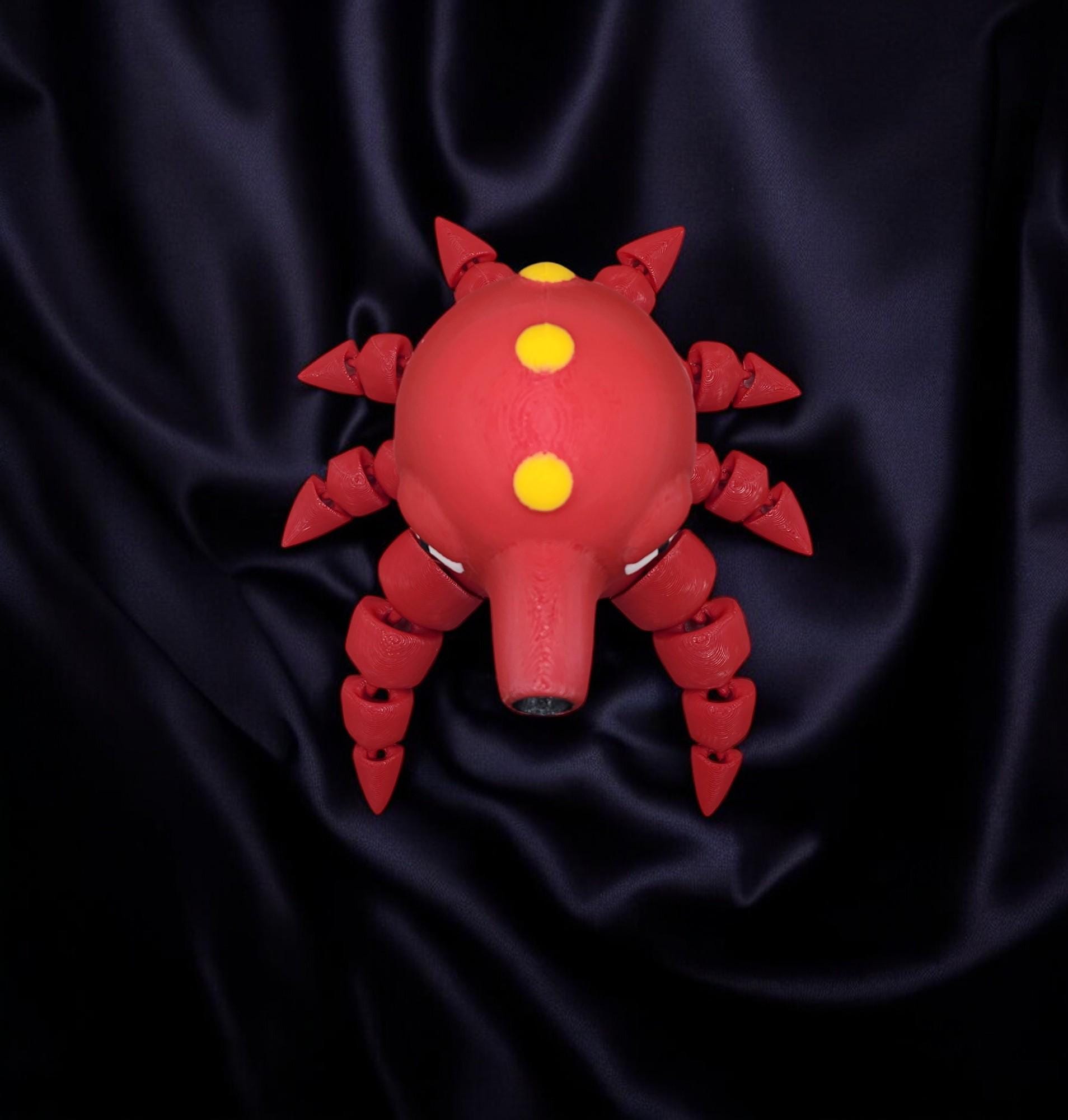 Octillery Merch Octillery - Pokemon - 3D Printed - Articulated - Etsy
