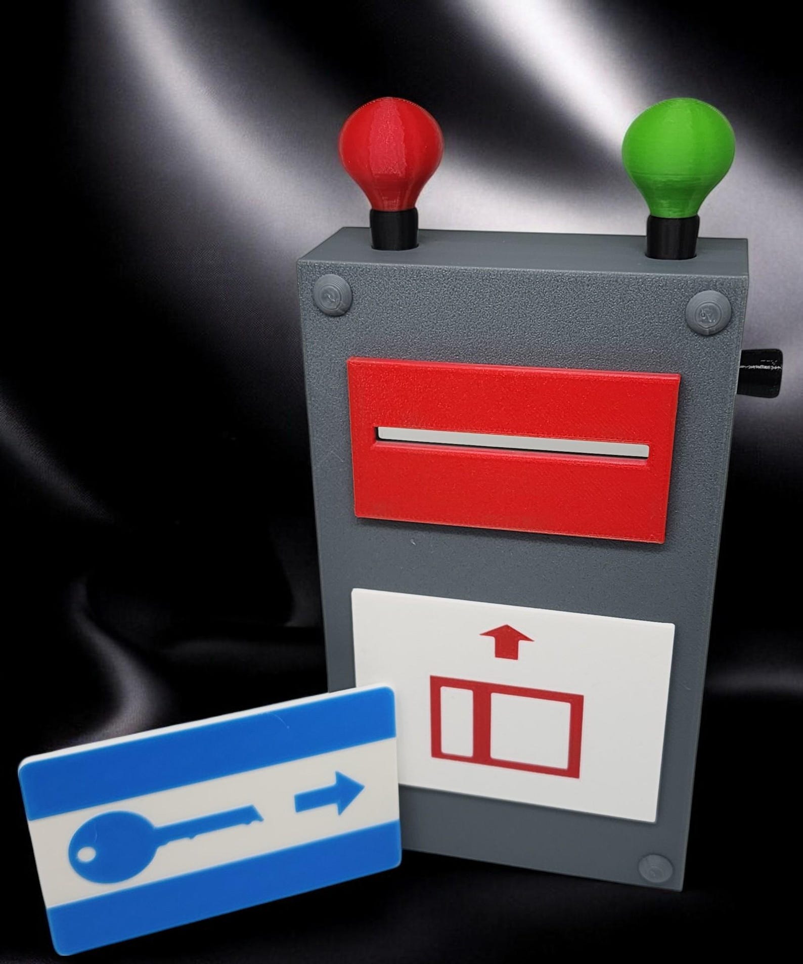Hello Neighbor Key Terminal With Key Card - 3D Printed Pretend Play Set ...