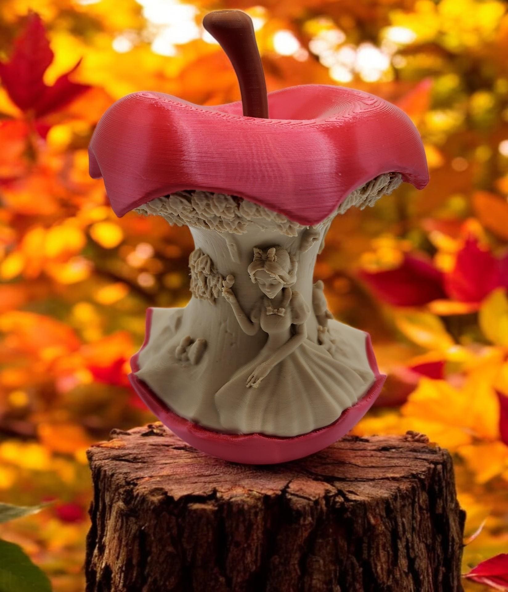 Snow White Forbidden Apple 3d Printed
