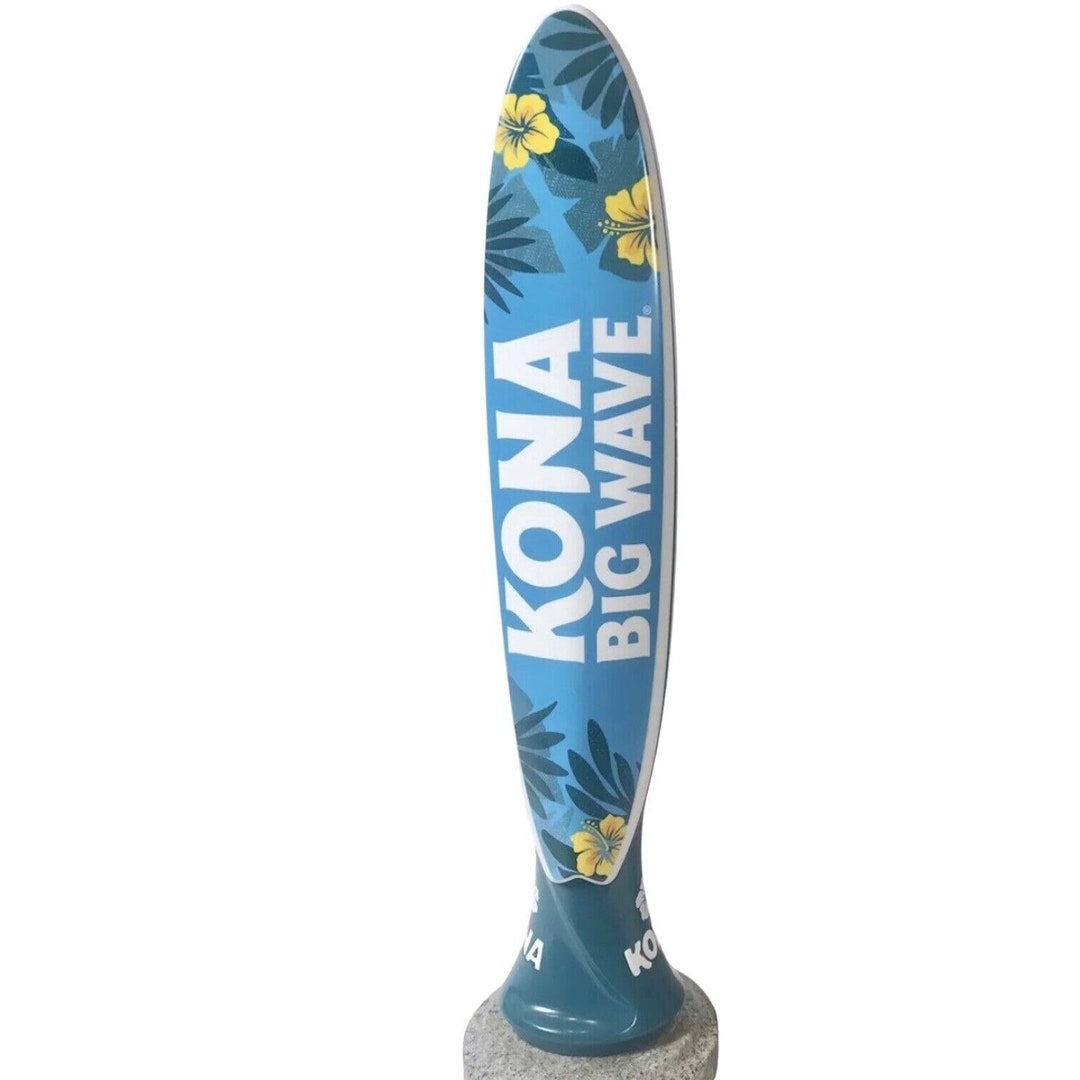 Kona Big Wave Surfboard Beer Tap Handle 11 Keg Marker Home Etsy