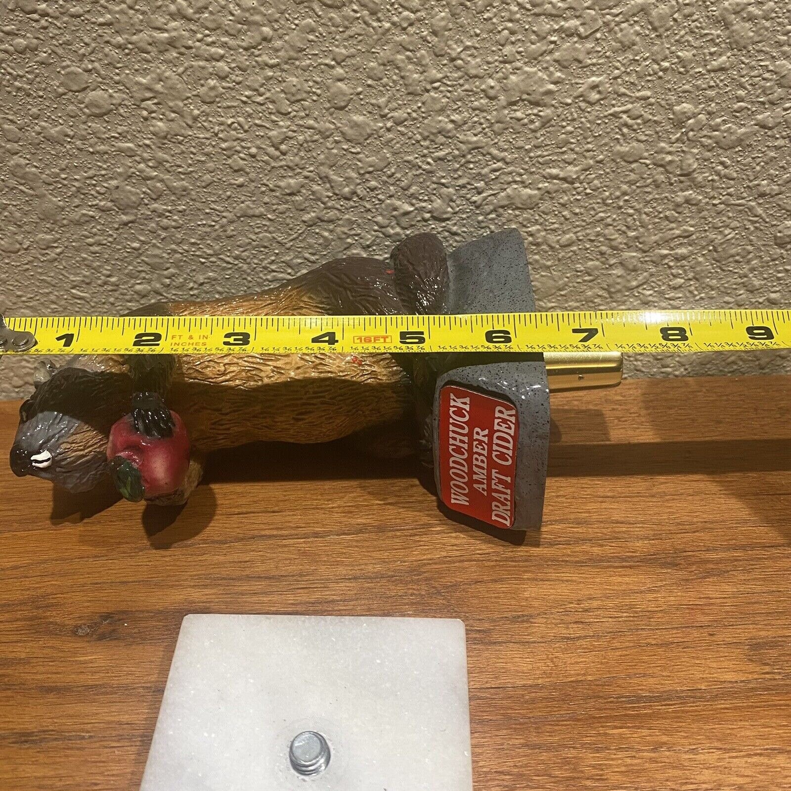 Vintage Draft Beer Keg Bar Tap Handle Woodchuck Amber Draft Etsy