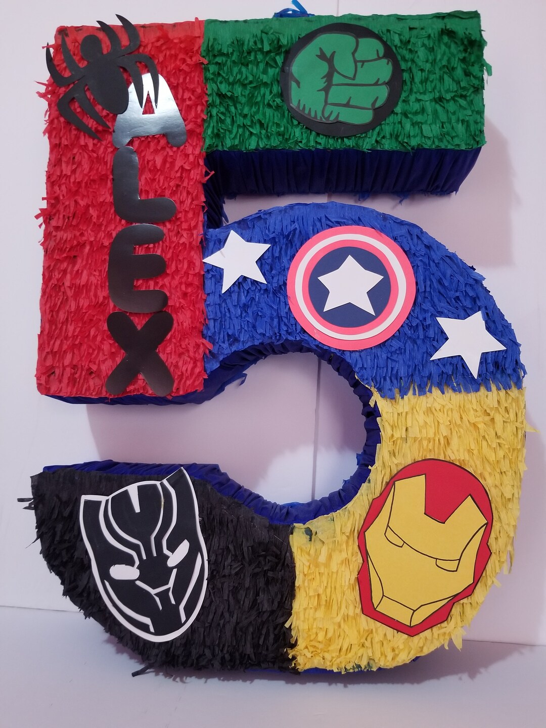 Piñata Avengers Happy Birthday Etsy