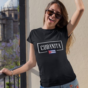 Cubanita T-Shirt, Cubanito Shirt, Cuban Tank Top, Patria y Vida T Shirt, Gift for Dad or Mom Gifts for Her, Cuban Flag Cuban Shirt #SOSCUBA