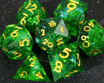 W4 W6 W8 W10 W12 W20 Various sets available Role Playing Game dice 16mm 7 