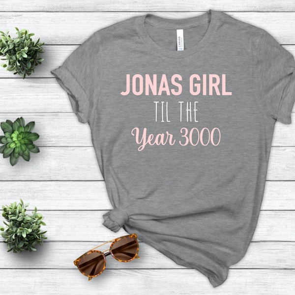 Jonas Brothers Concert T-shirt | Fan Girl | Jo Bro's | Year 3000 T-shirt | Music | Throwback Tee | Biggest Fan | Las Vegas | SVG Download