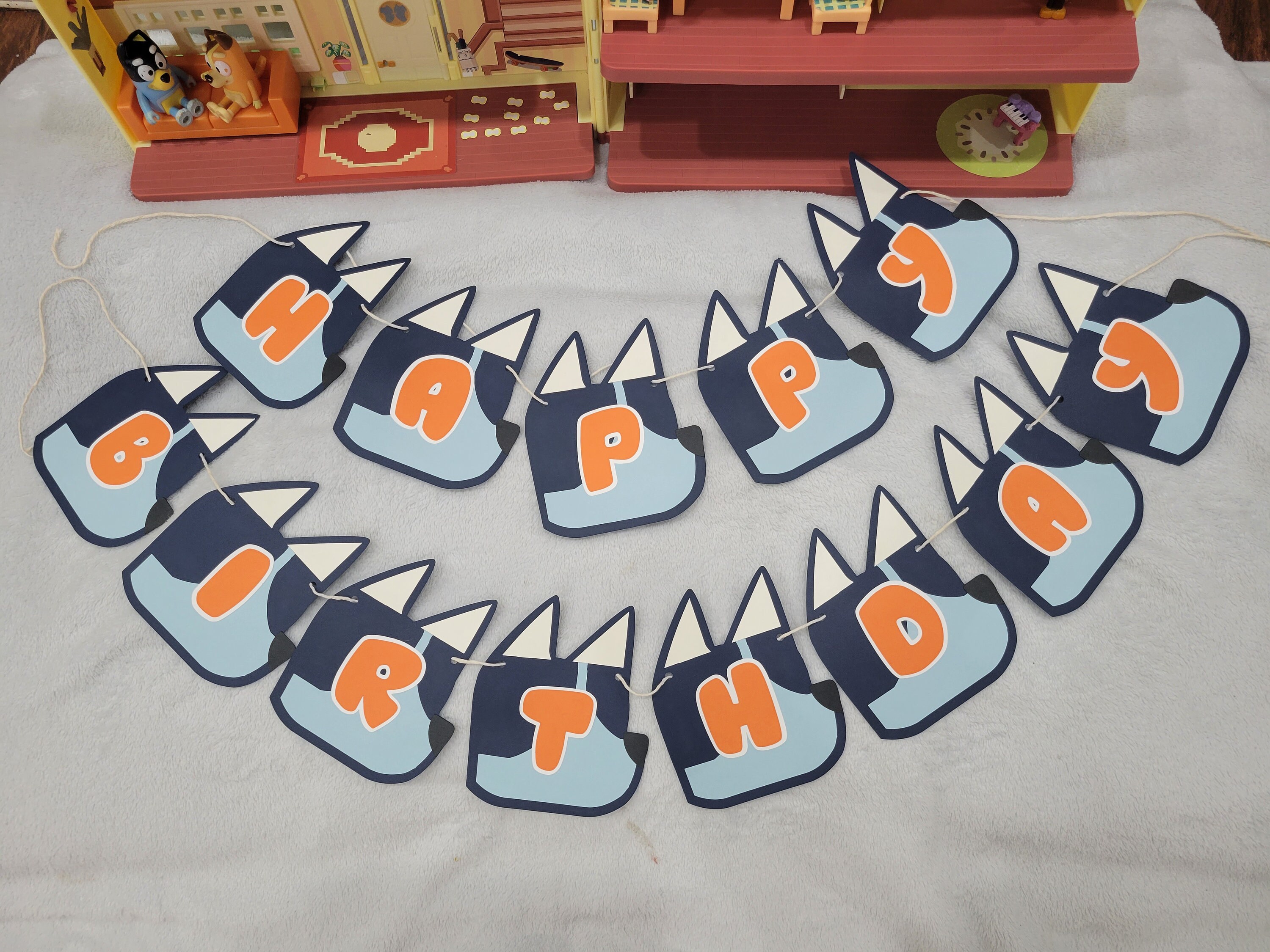 Bluey Birthday Banner