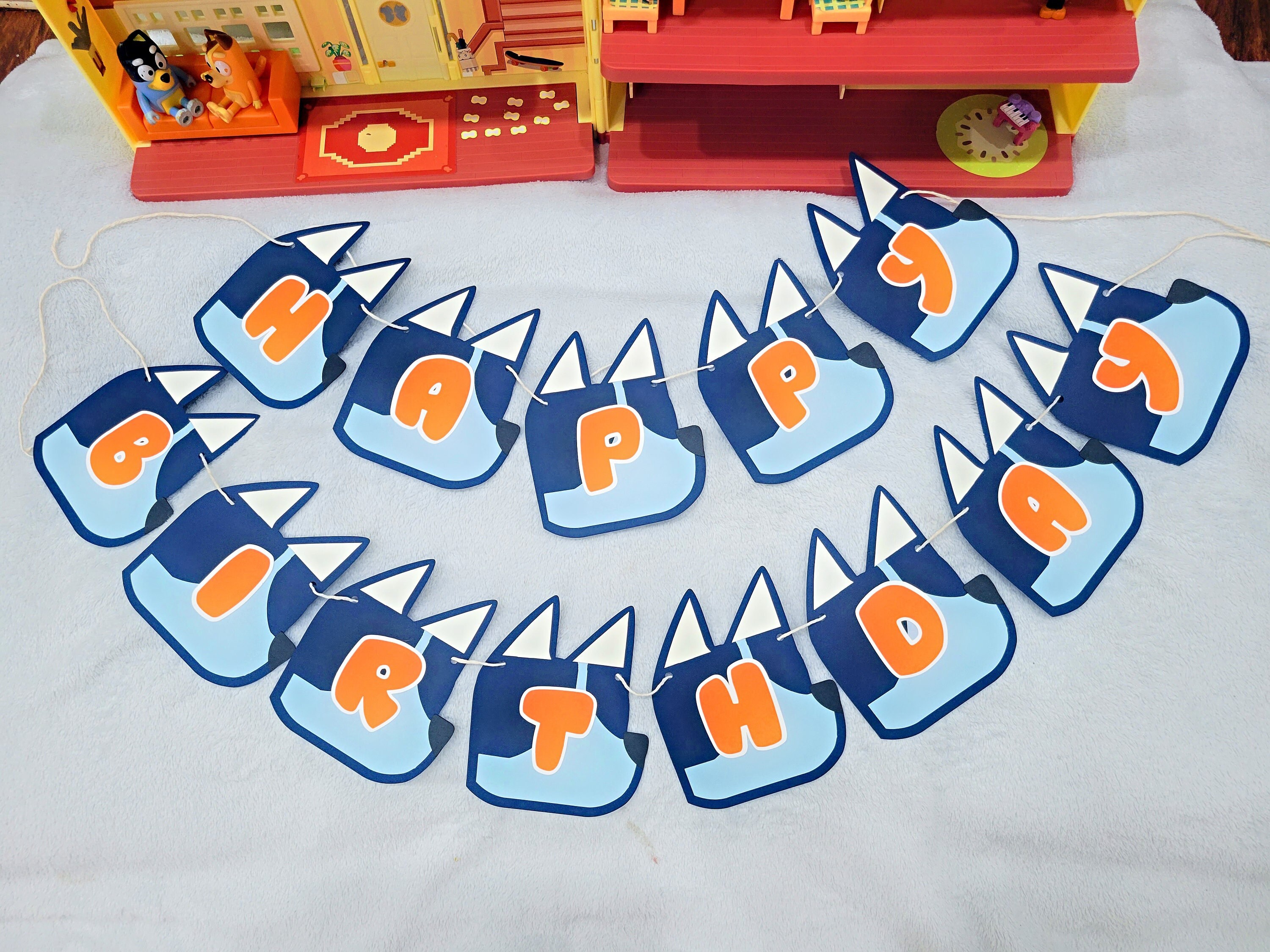 Bluey Birthday Banner