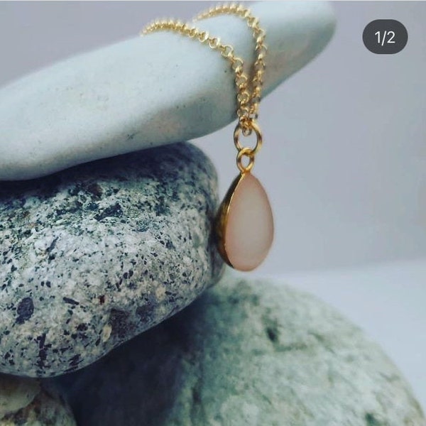 Chaîne à mémoire « Sina », bijoux en lait maternel - simulé, bijoux commémoratifs, argent 925