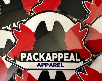 PackAppeal Apparel - Logo Sticker