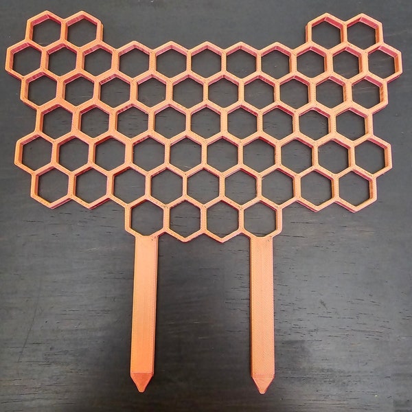 Honeycomb Trellis for Small Potted Plants, Condensed