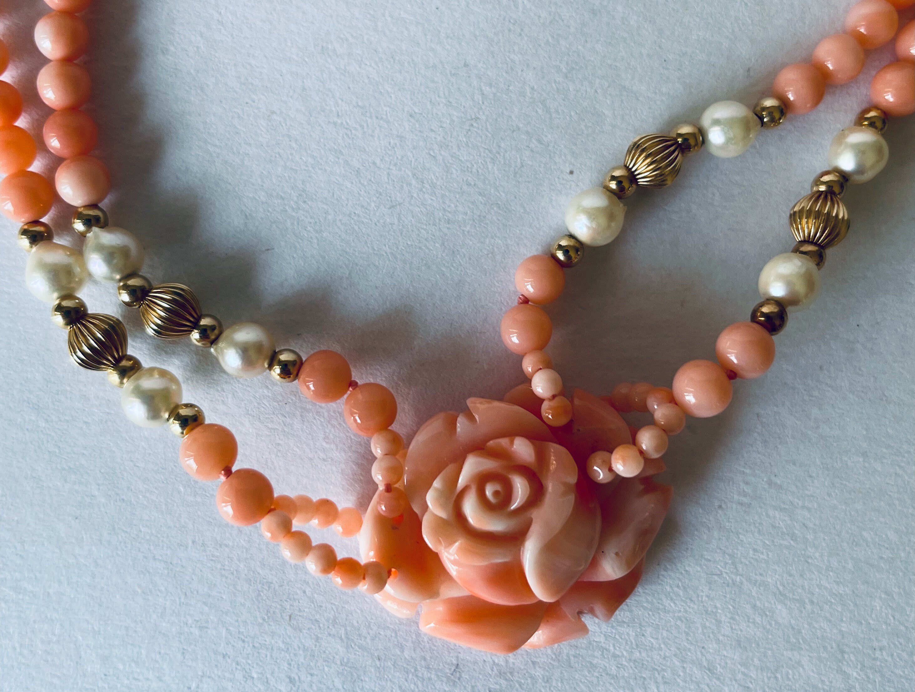Hawaiian pink coral jewelry deals