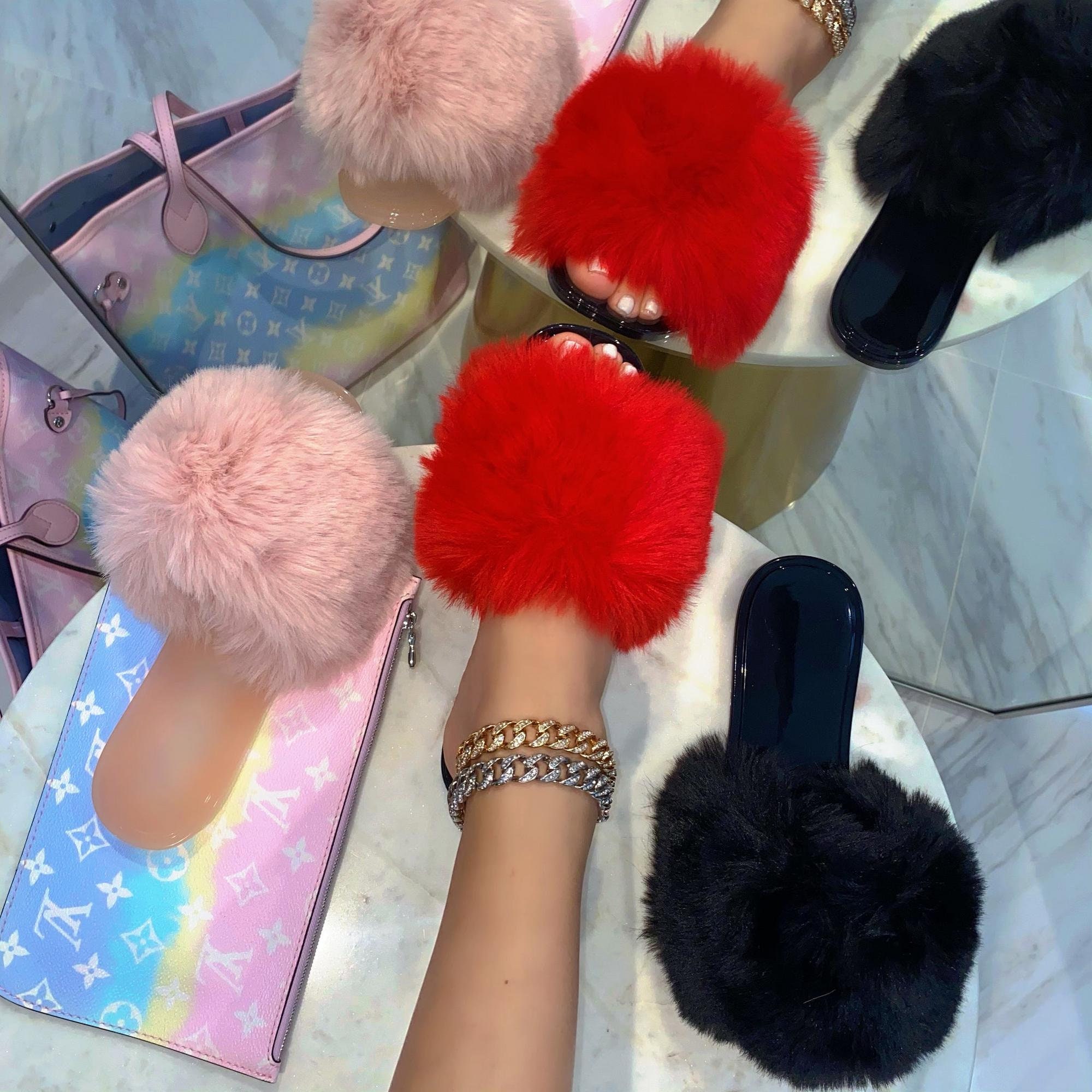faux fur for slides