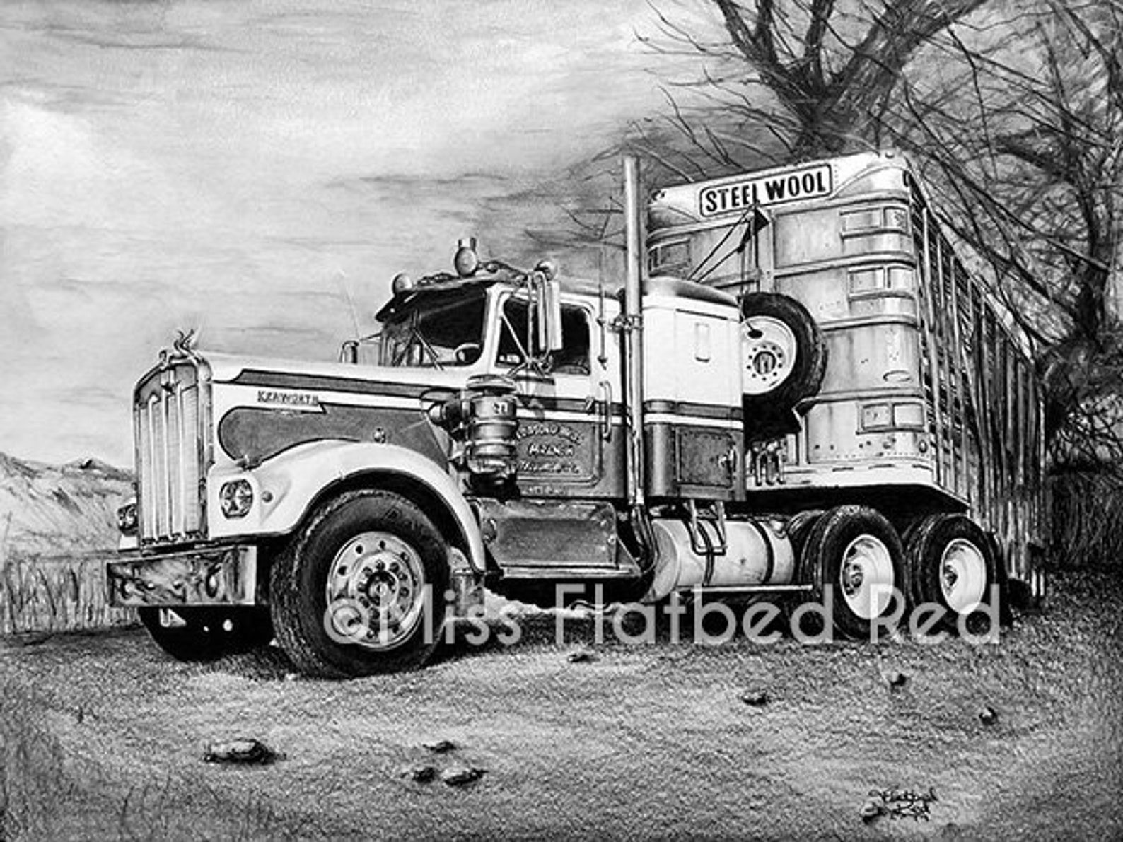Truck Greeting Card - Etsy Canada