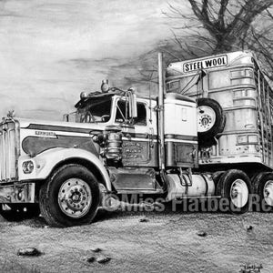 Truck Greeting Card