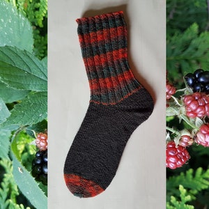 Wool socks size 38/39 // hand-knitted socks // warm socks // hand-knitted stockings