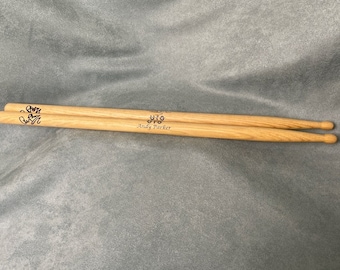 Autographed Drumsticks