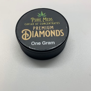 1.75 inch Storage Identification sticker label for concentrates