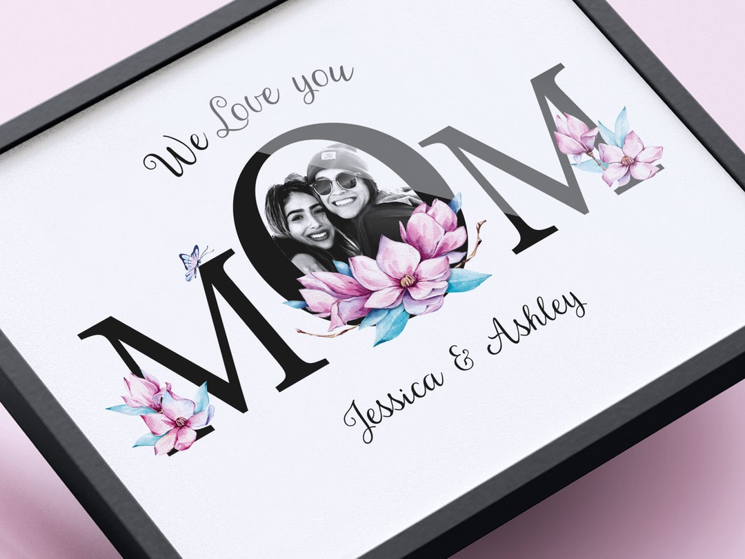 Personalized Gifts for Mom, Printable Mothers Day Gift, Custom Photo ...