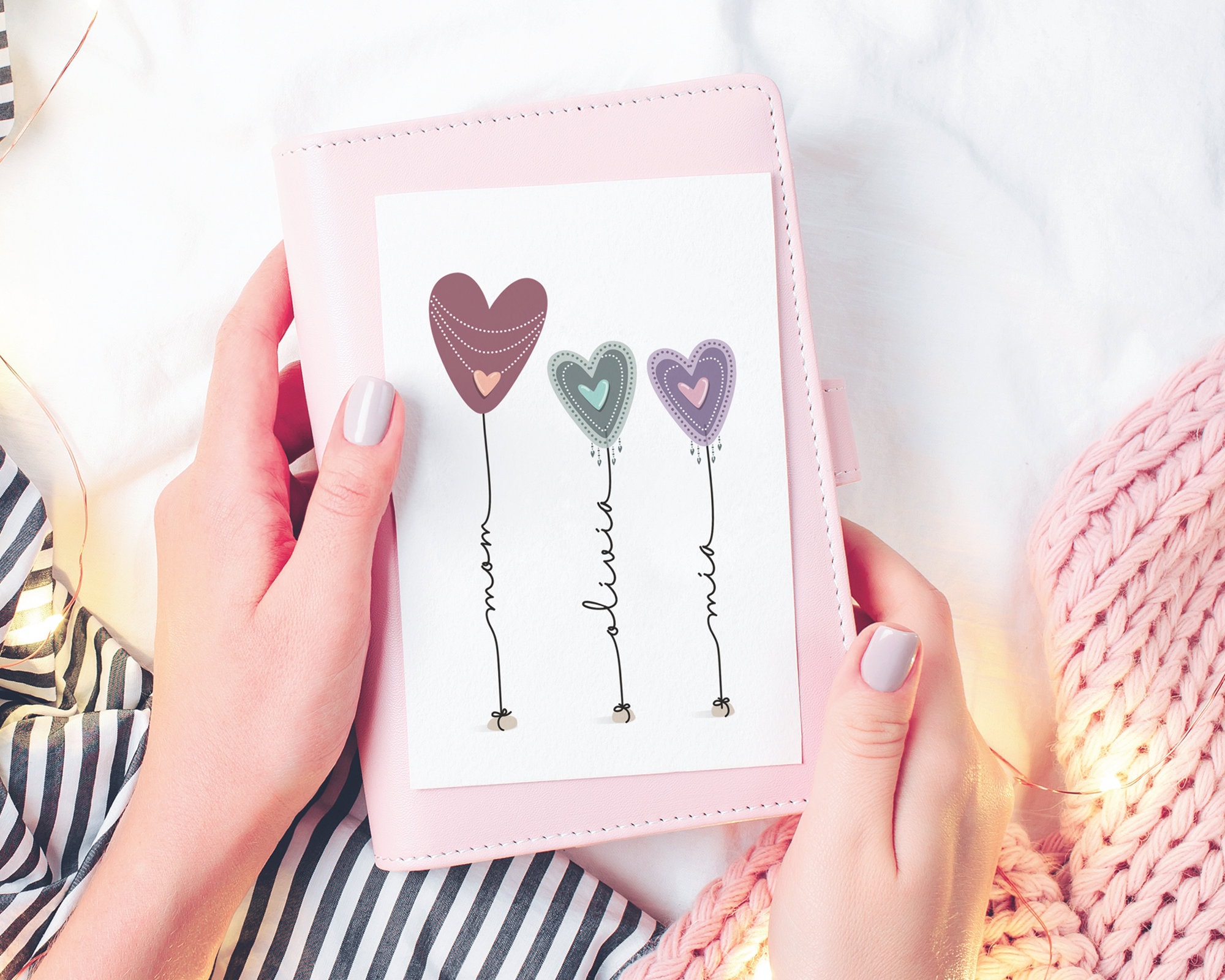 Personalized Printable Mothers Day Card