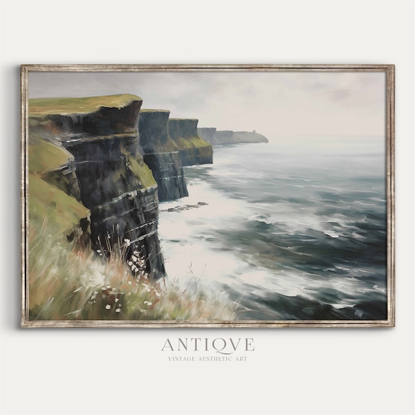 Irish Cliffs of Moher | Printable Wall Art | St. Patrick's Printable | Irish Landscape | Digital Download | 1083