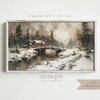 Christmas Winter Print Set Rustic Snowy Gallery Wall 10 Prints ...