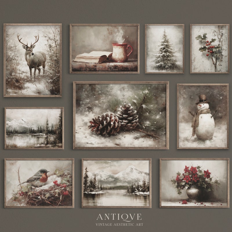 Rustic Winter Decor - Etsy