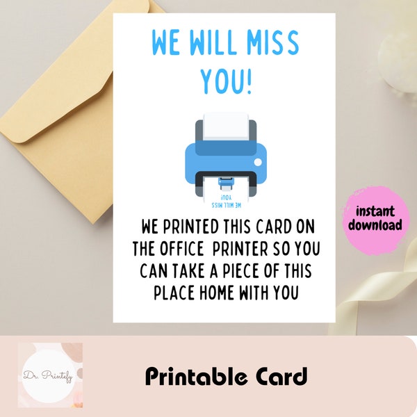 Funny Farewell Card - Etsy