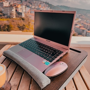 Lap Laptop Desk Cushion Pillow Fits up to 16 Laptop Tablet and Phone Holder Home Office Product Laptop Tray Lapdesk Soft Bed Couch Tray Etsy