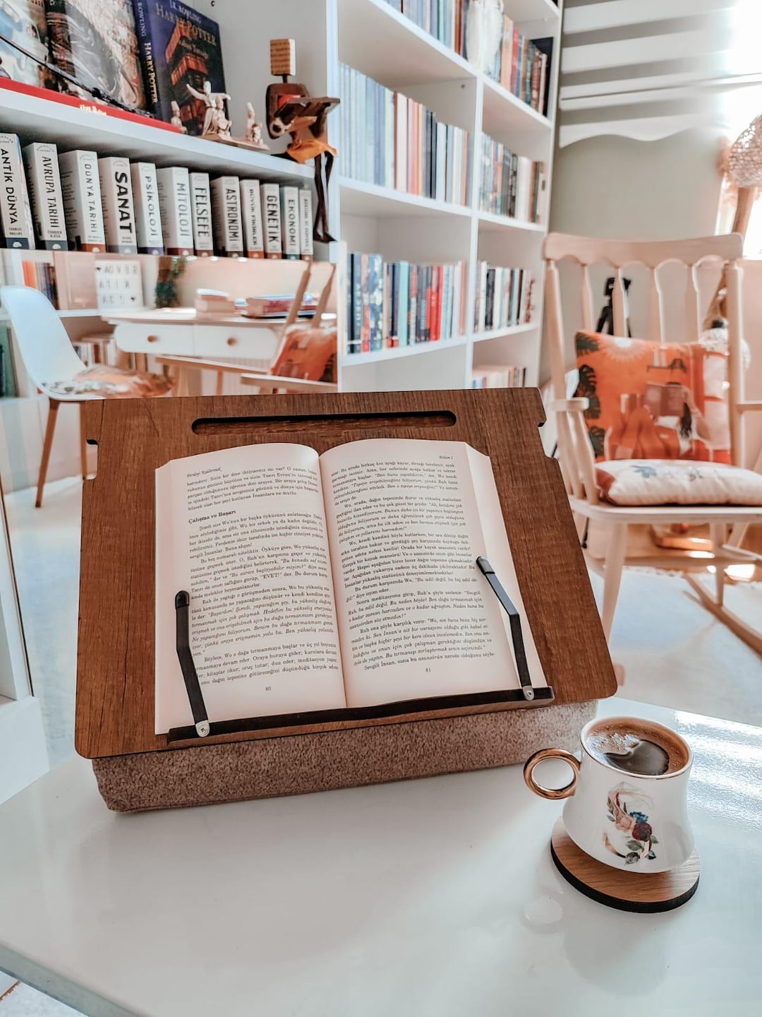 Buch Stu00e4nder Lesepult Bett,Ergonomischer Verste Produktbild-Vorschau 2
