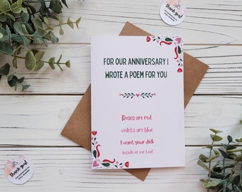 Funny Poem Card - Etsy Canada Funny Poem Card - Etsy Canada