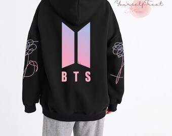 bts white sweatshirt