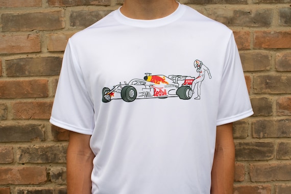 Max Verstappen Formula 1 Shirt Tire Kicking Shirt F1 