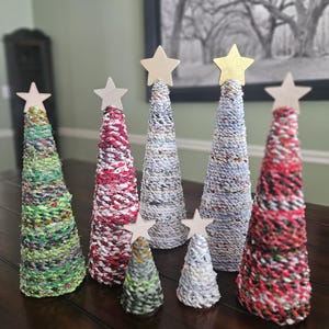 Fabric Twine Christmas Tree