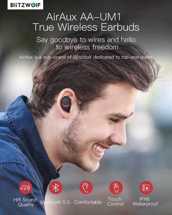 Earbuds Bluetooth Earphone Wireless 
