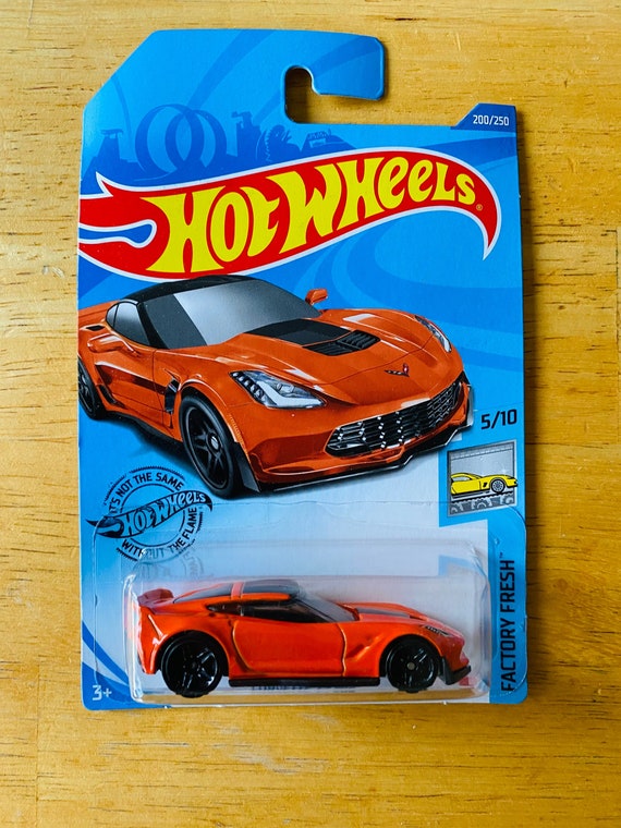 arpón mando acampar Hot Wheels Corvette C7 Z06 Orange Factory Fresh 5/10 Mint en - Etsy España