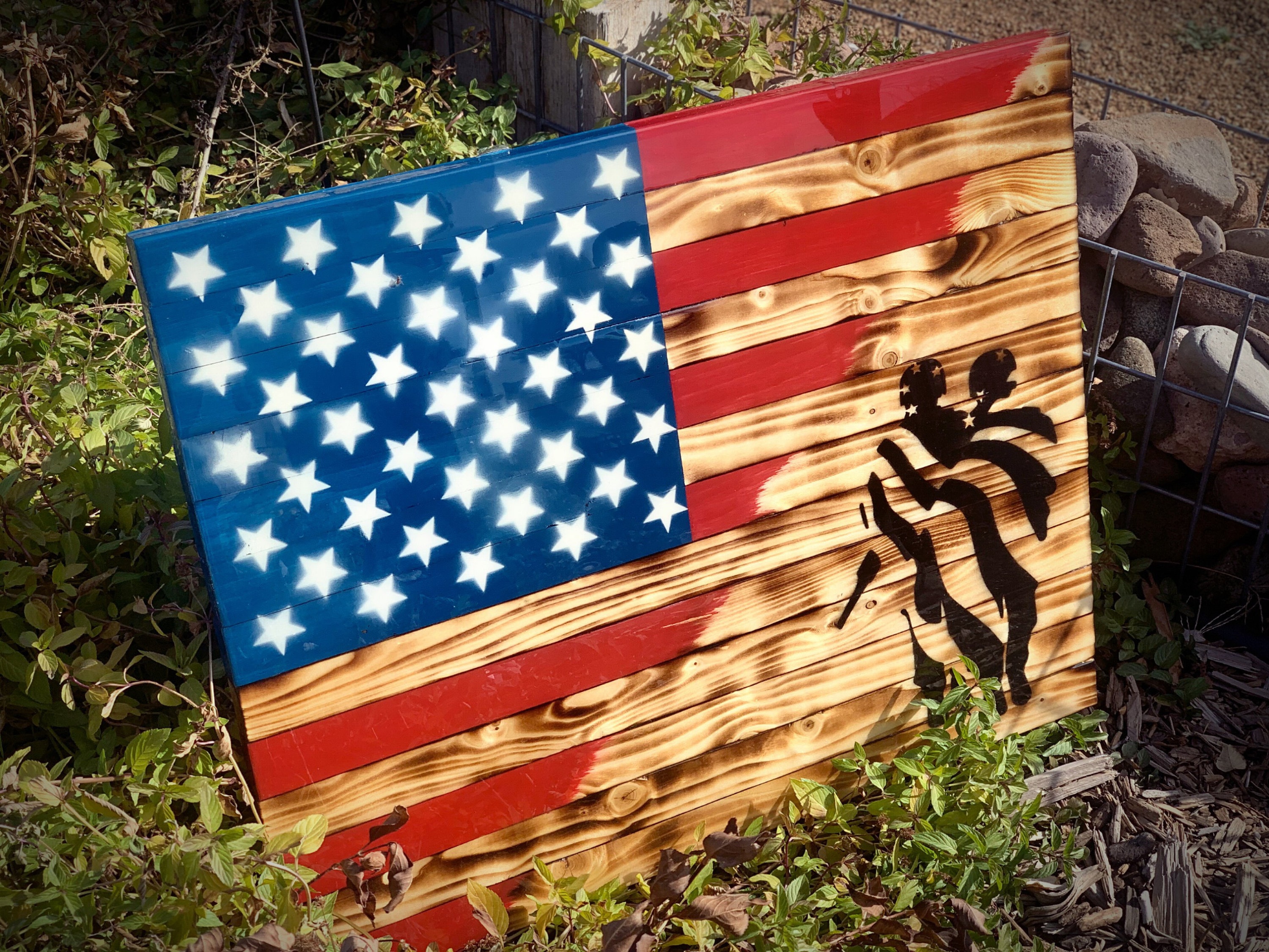 Epoxy American Flag - Etsy