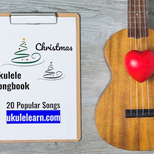 Christmas Songs Chord Book | 20 Christmas Carol Ukulele Arrangements in Printable Format