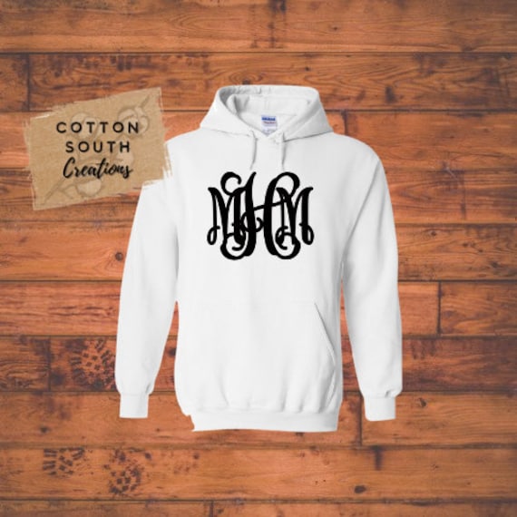 Sale Cheap Monogram Hoodie Monogrammed Hoodies Unisex Hoodie 