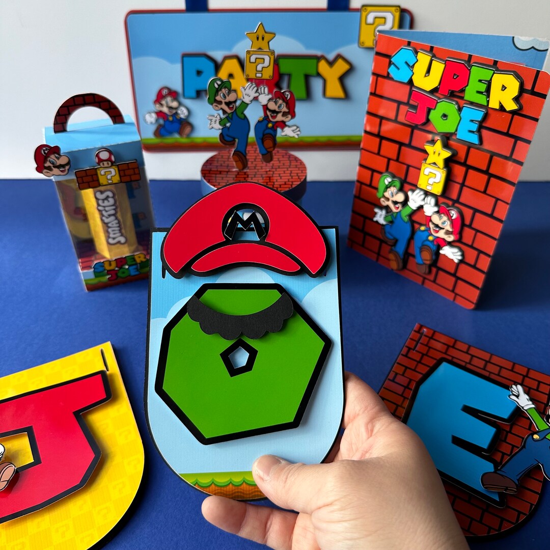 Mario Bros Banner Party Decor Personalised Banner Birthday Banner Mario Banner Luigi and Mario Party Mario Party Luigi Birthday Party - Etsy UK