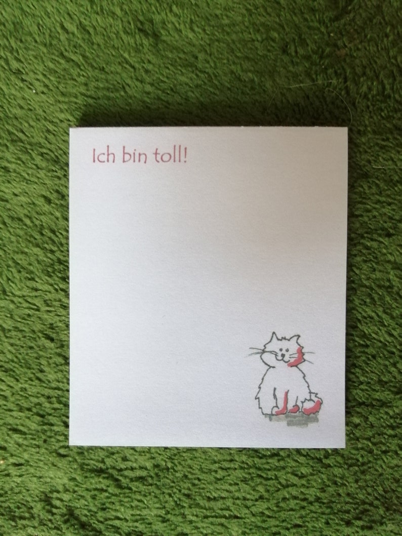 Notepads Ich bin toll