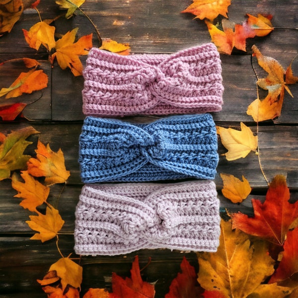 Crochet Cross Headband Pattern -easy crochet pattern