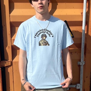 I Survived Today&#39;s Tummy Aches silly Graphic Tee