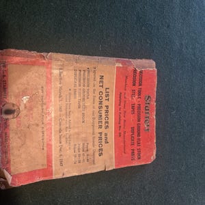 1930&#39;s -1940&#39;s Catalog