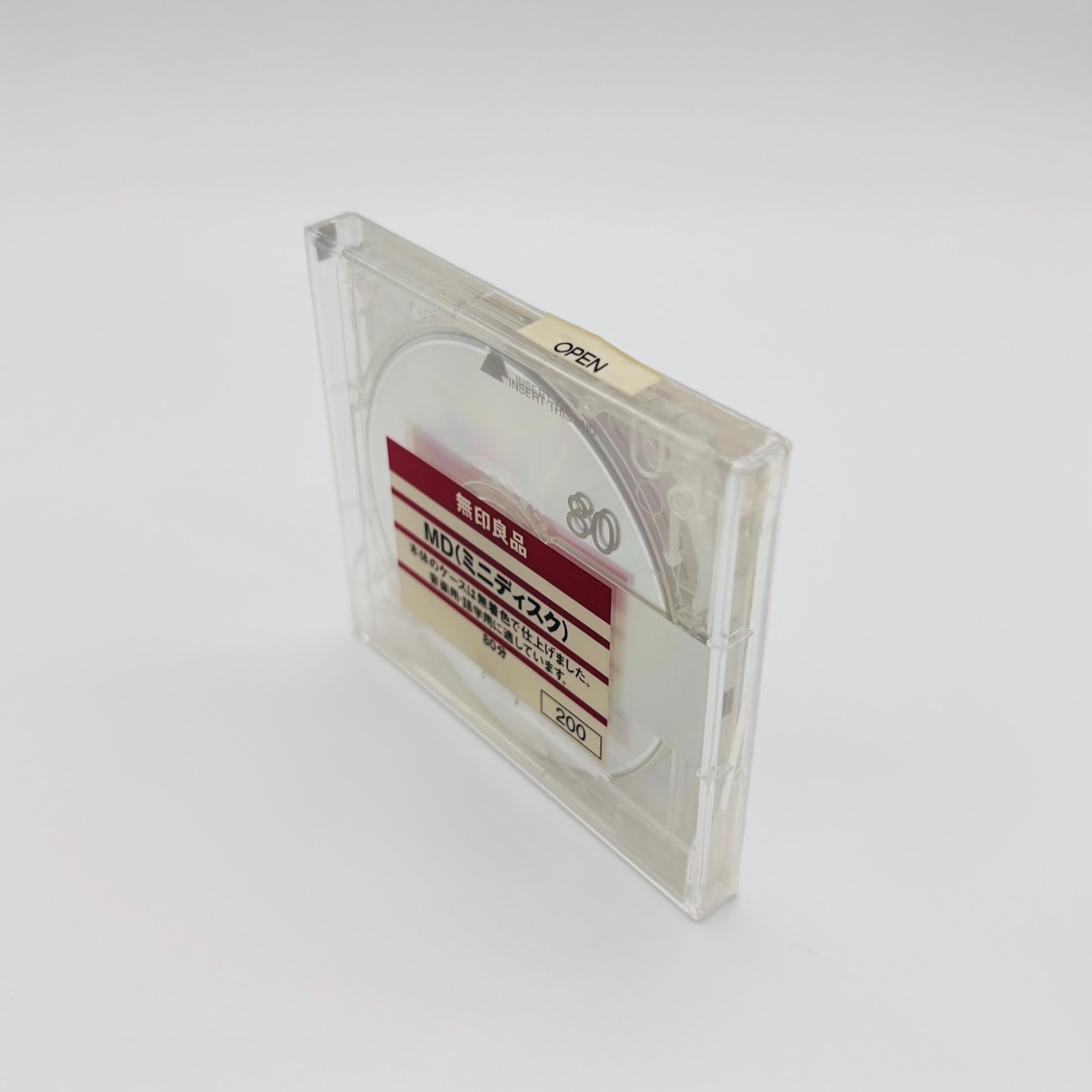 MUJI Mini Disc MD 80 Min With Case - Yandhi Kanye West Album